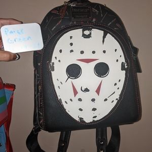 NWT Loungefly Friday the 13th Mini Backpack Jason Vorhees Horror